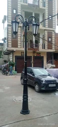Decorative aluminium pole
