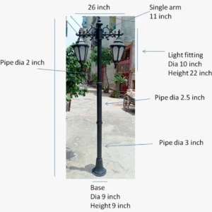 Aluminum Lighting Poles