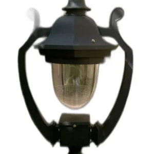 Cast Iron Post Top Garden Light