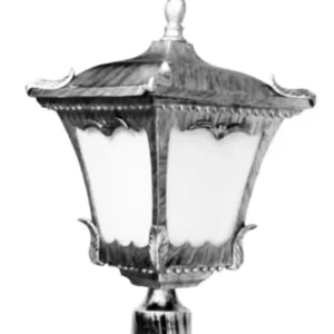 Cast Iron Post Top Garden Light