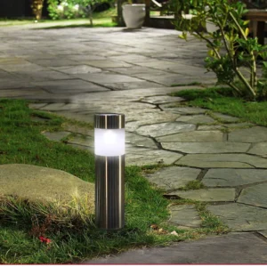 Black Aluminium Bollard Light