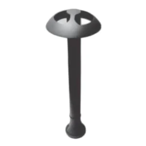 Black Led Bollard Light