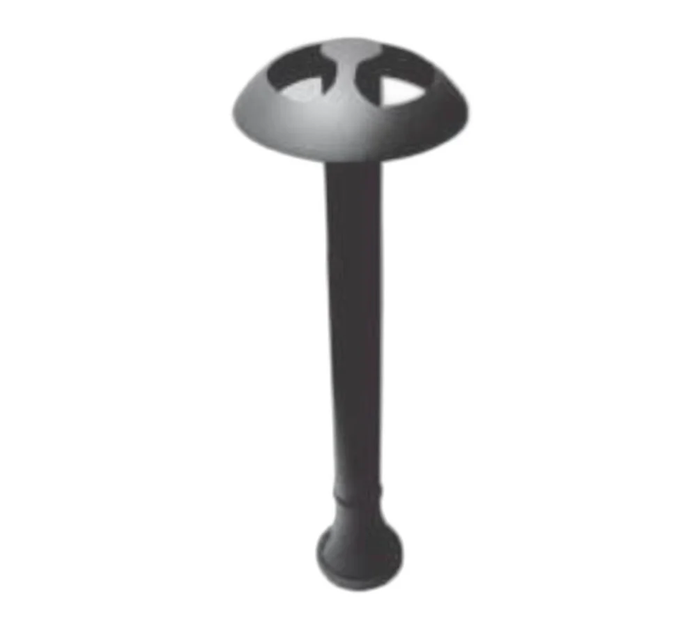 Black Led Bollard Light